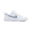 Nike Court Borough Low Hook and loop Low top Skateboard Shoes White Blue Children Aged 3 7 Years Old 870028-102