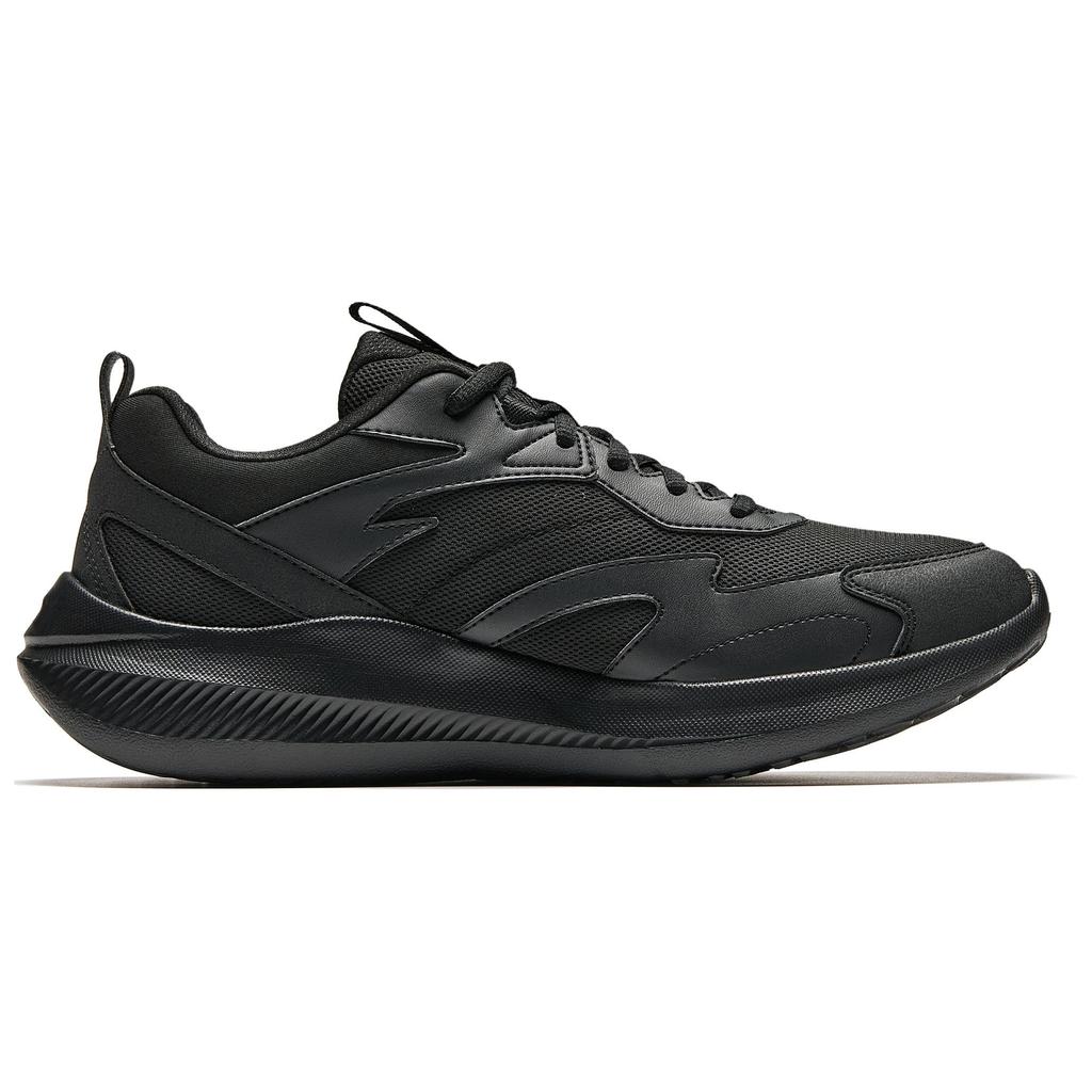 Anta Fashionable Sports Non-Slip Wear-Resistant Breathable Low-Top Casual Running Shoes Men sneaker Black White 912515516-5