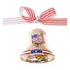 Vintage Christmas Tree Bell Ornament 250th Anniversary Bell Hanging Decoration For Holiday Tree Mantels Home Decorations