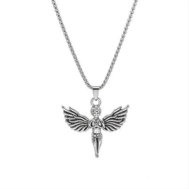 Anti Tarnish Stainless Steel Locket Neck Chain for Men | Stylish Pendant Necklace | Jewellery Accessories for Boys | Minimal Jewelry |