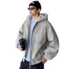 Mens Retro Tie-Dye Padded Jacket Winter Warm Loose Fit Casual Coat