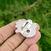 925 Silver Rainbow Moonstone Stone Statement Sister Artisan Flower Birthday Ring