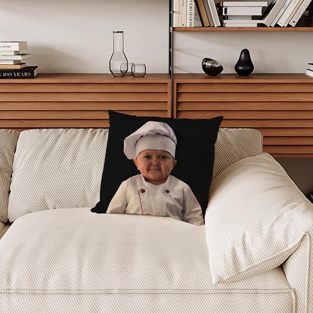Funny Hasbulla Magomedov Pillow Case Sofa Living Room Bedroom Headboard Backrest Cushion Square Cushion Nap Time