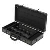 Hairdressing Tool Kit Barber Travel Organizer Tool Box Salon Clipper Trimmer Holder Organizer Box with Shoulder Strap & Lock