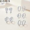Women Crystal Stud Earrings Valentine Day Gifts Fashion Jewelry Hoop Earring 1 Pair