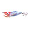 10Pcs Luminous Squid Jigs Lures Fishing Hard Fishing Lures Glow Squid Jig Hooks