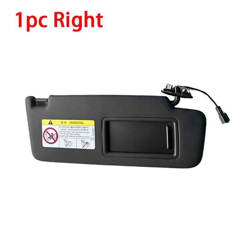 1/2pz Visiera Parasole Interna per Auto con Specchietto Cosmetico Kit per VW Golf Mk7 Mk8 Jetta 7 T-Cross Passat B8 CC E-Golf T-Roc