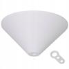 Lamp Soffit, Ceiling Cover, White. Lamp Cover Rosette