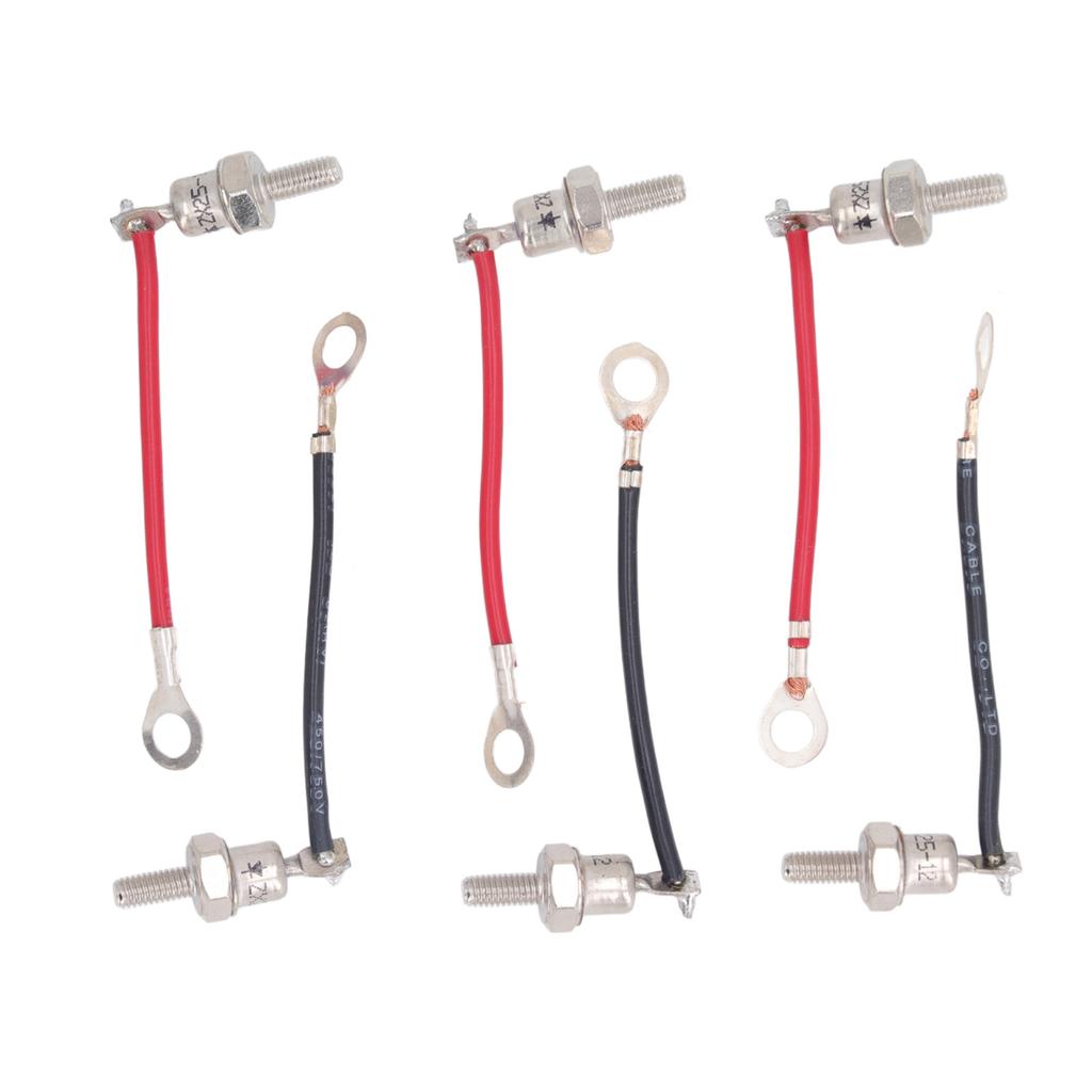 ZX25A Diode Resistor Kit with Washers Nuts Generator Diode Electronic Components for Stamford