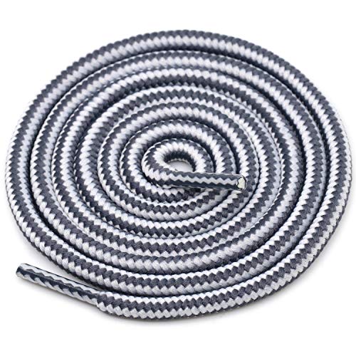 1 Pair 18 Colors Striped Double Color Shoe laces Round Outdoor Sneakers Shoelaces Cotton Boots Shoelace 70CM 90CM 120CM 150CM