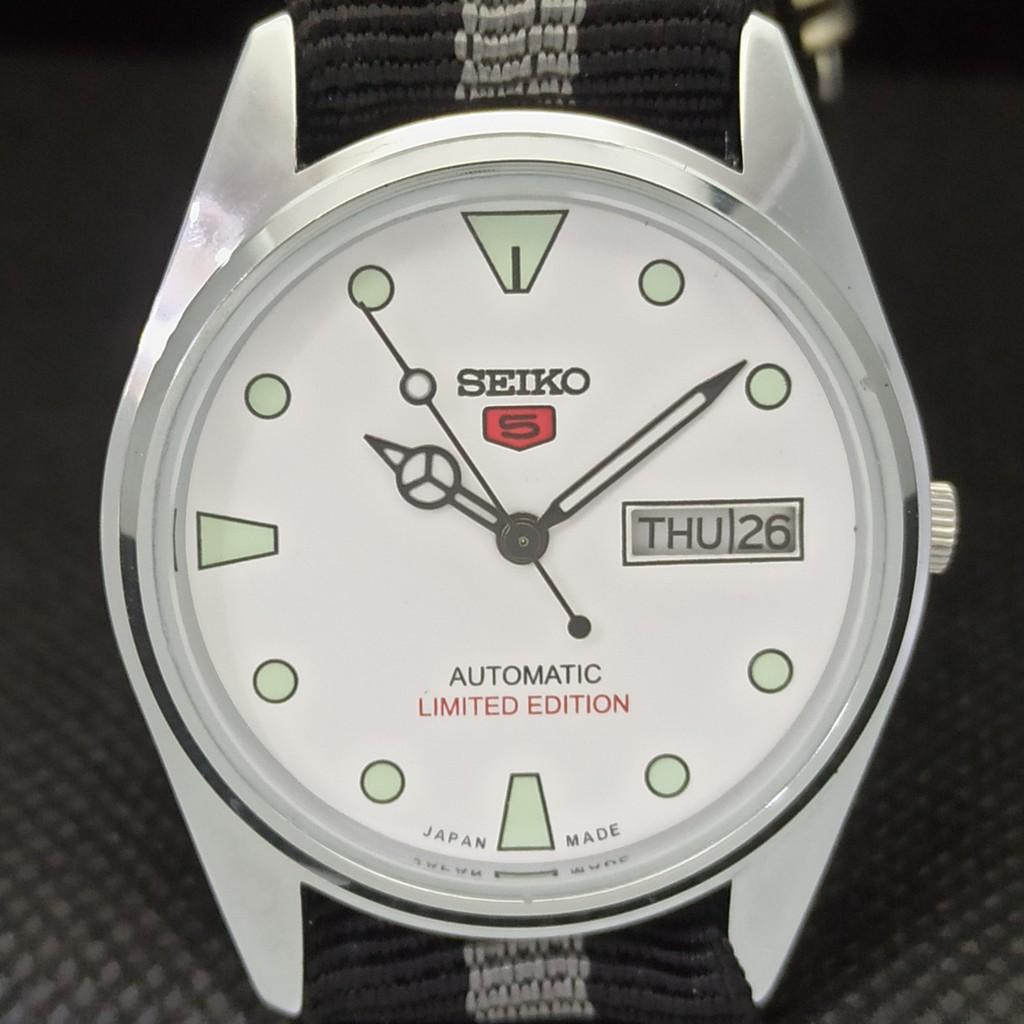 RENOVOVANÉ VINTAGE SEIKO 5 AUTOMATICKÉ PÁNSKÉ PÁNSKÉ HODINKY DEN/DATUM a266365-9