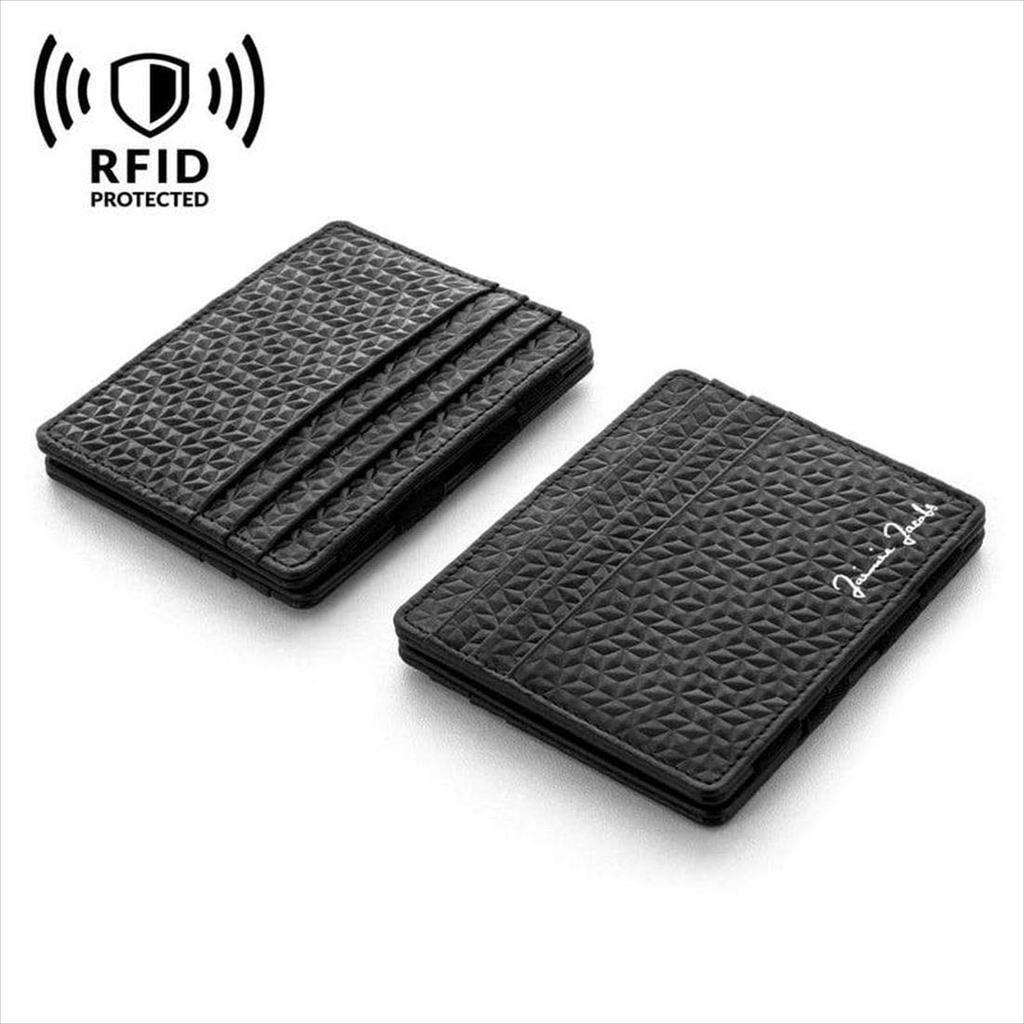 Carteira Compacta Jaimie Jacobs FLAP BOY SLIM [Importação Oficial] (Direitos de Distribuição Exclusivos no Japão Adquiridos) (Preto Diamante)