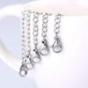 Buckle Chains Bracelet Extender Jewelry Making Anklets Extender Chain Connector Necklace Extenders