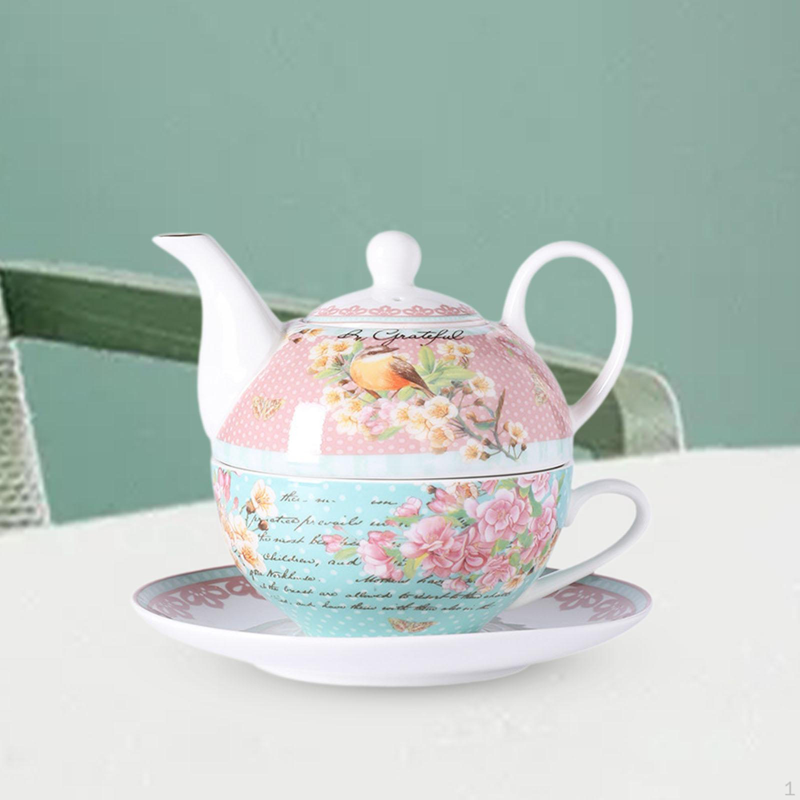 

Фарфоровый чайный сервиз с чайником – идеален для ценителей B