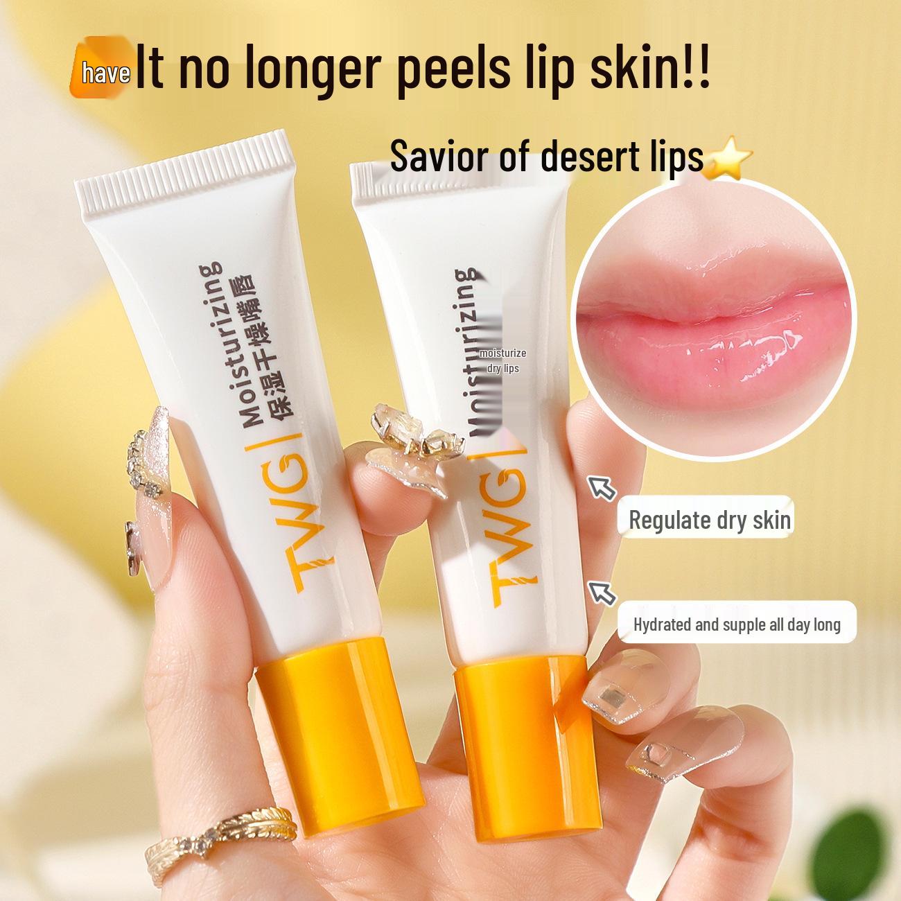 

Hydrating & Exfoliating Lip Balm - Moisturizes, Lightens Lip Lines, Prevents Cracking - Ideal for Students