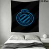 Club Brugge K V Wall Tapestry Aesthetic Wall Hanging Printed Fabric Blanket Decorative Tapestries for Bedroom Living Room Home Decor