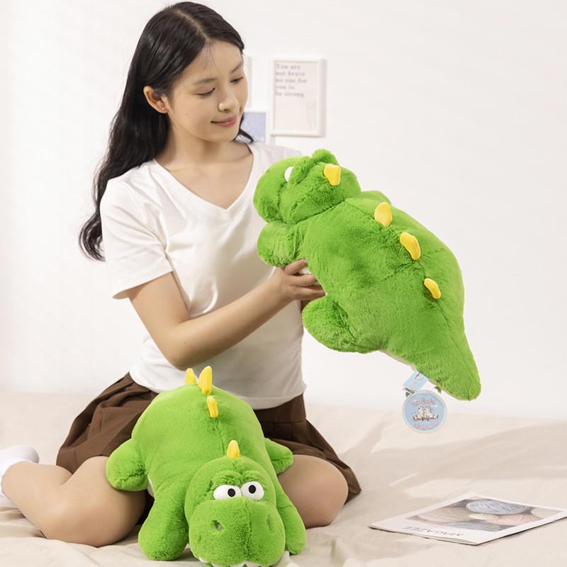 Fun Friendly And Green Dinosaur Plush Doll Great For Kids And Girls Decor Room
