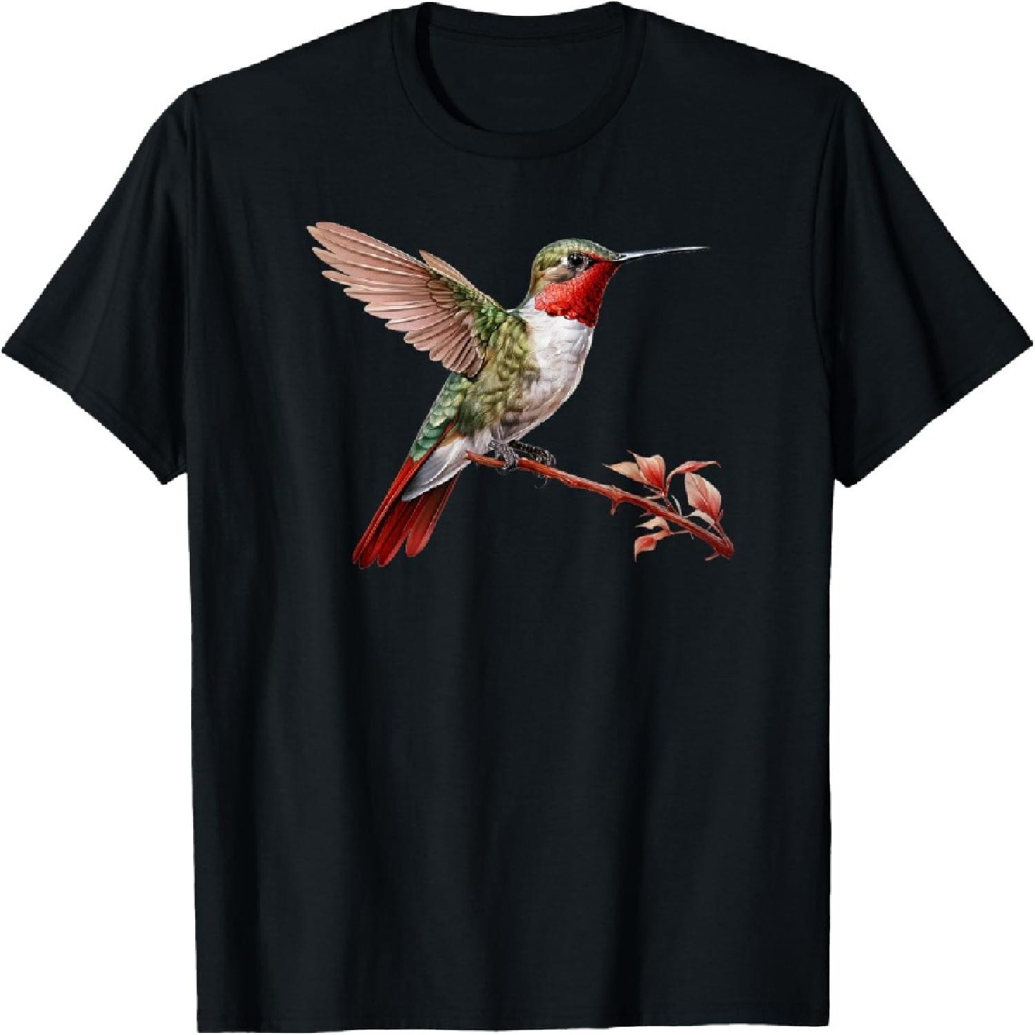 Bird Series. Ruby Throated Hummingbird XXXXXL разноцветный