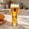 Regalo di Novità per le Feste per Amici Bicchiere da Birra da 400 ml, Tazza Bicchiere Spettrale Zucca Fantasma Gatto Nero Halloween Tè alla Frutta, Bicchieri Alti per Bar, Decorazione Cucina