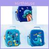 Borsa per il pranzo scolastica per bambini in resistente materiale Eva con design animale per il trasporto quotidiano