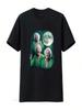 Three Granny Moon 3 Old Ladys Howling Weird Cursed Meme T Shirt Vintage Washed Versatile Graphic Unisex Fashion Soft Homme