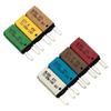 7pcs 5-30 A Circuit Breaker Blade Fuse Automatic Resetting Fit For Cars Trucks