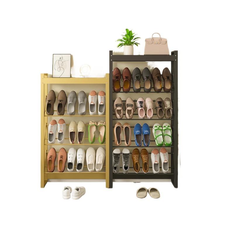 Large Capacity Multi-Tier Entryway Shoe Rack Simplistic Hallway Shoe Shelf Home Shoe Organizer Doorway Storage Cabinet