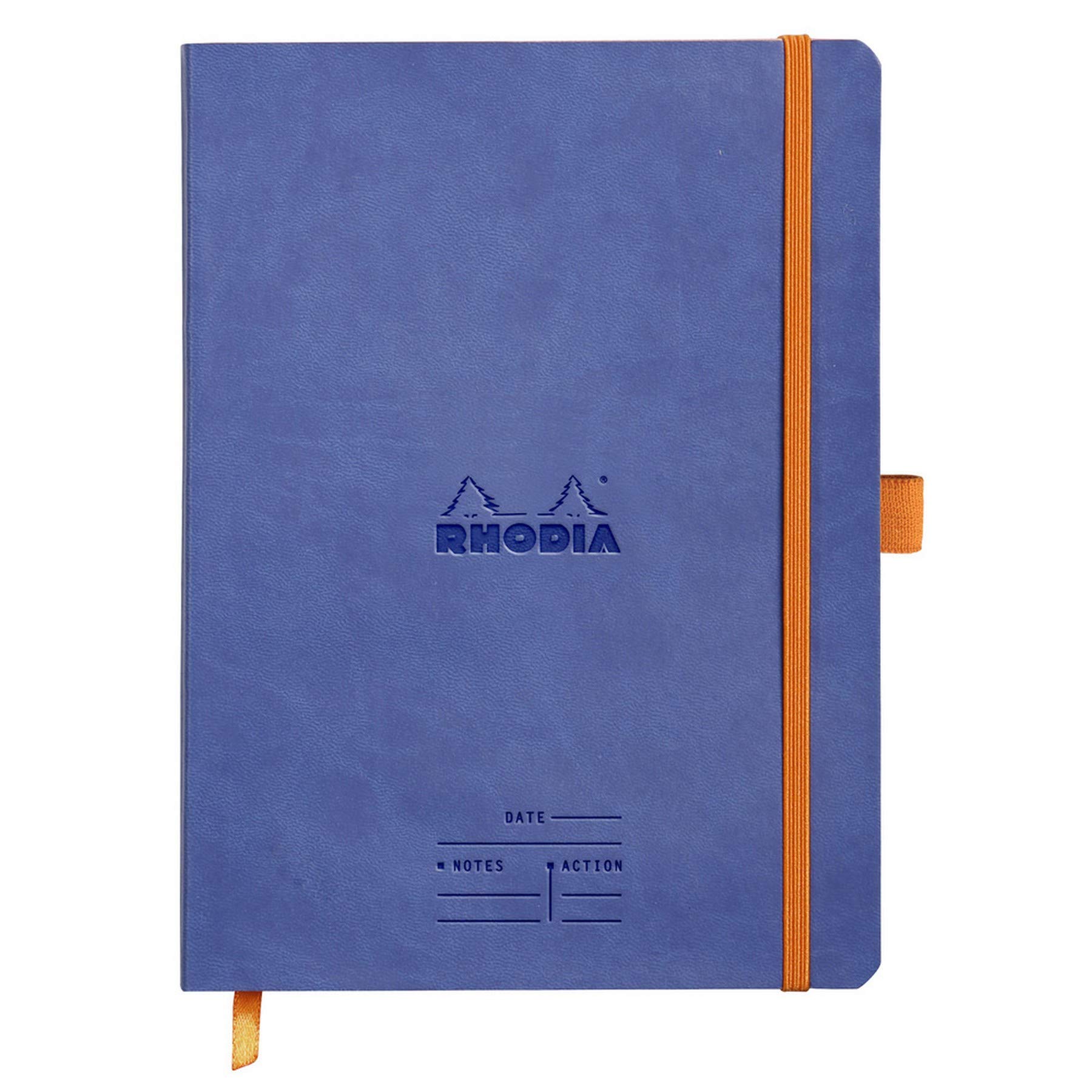 

Rhodia Note Rhodiarama Meeting Book A5 160 pages holder and band Sapphire cf117788 [Pen included]