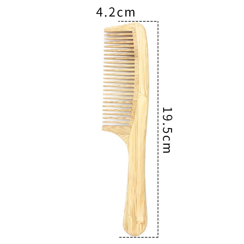 Ting Le Nan Bamboo Wide-Tooth Comb