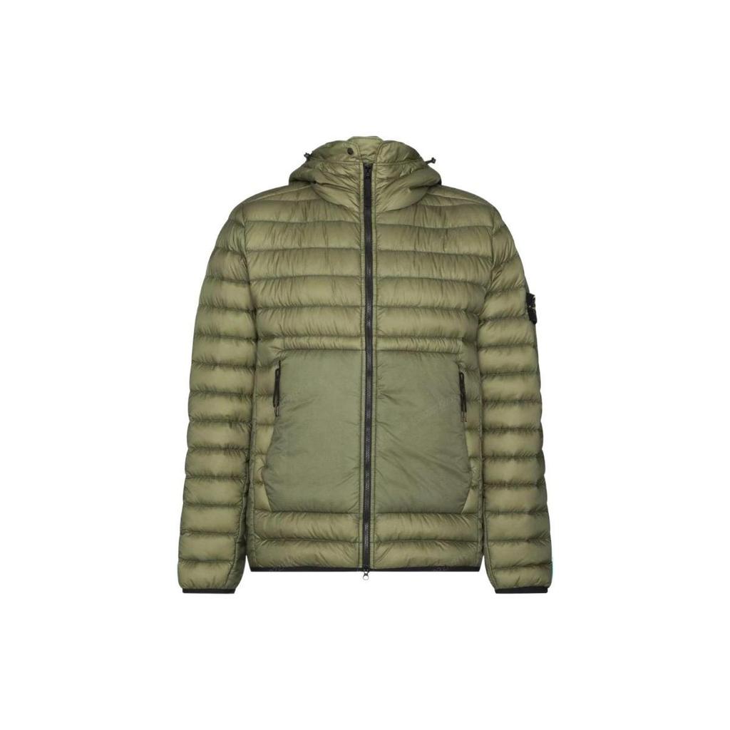 STONE ISLAND Daunenjacke Unisex Olivgrün 761540324-V0058