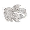 [Ye Yu Xinghui] Light Luxury Feathers And Leaves Full Of Diamonds, Zir*****Pen Ring, Niche High-End Ring Woman