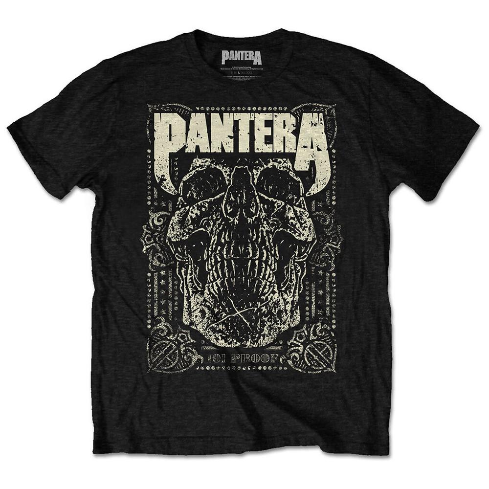 Pantera TShirt 101 Proof Skull Rock Band Official Black New Unisex T-Shirt L
