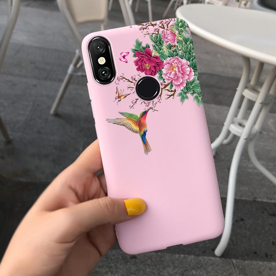 

For Xiaomi Redmi 6 Pro Case Redmi Note 6 Pro Candy TPU Matte Case For Redmi Note 6 Pro Redmi6 6A Back Cover Silicone case Redmi 6 Pro