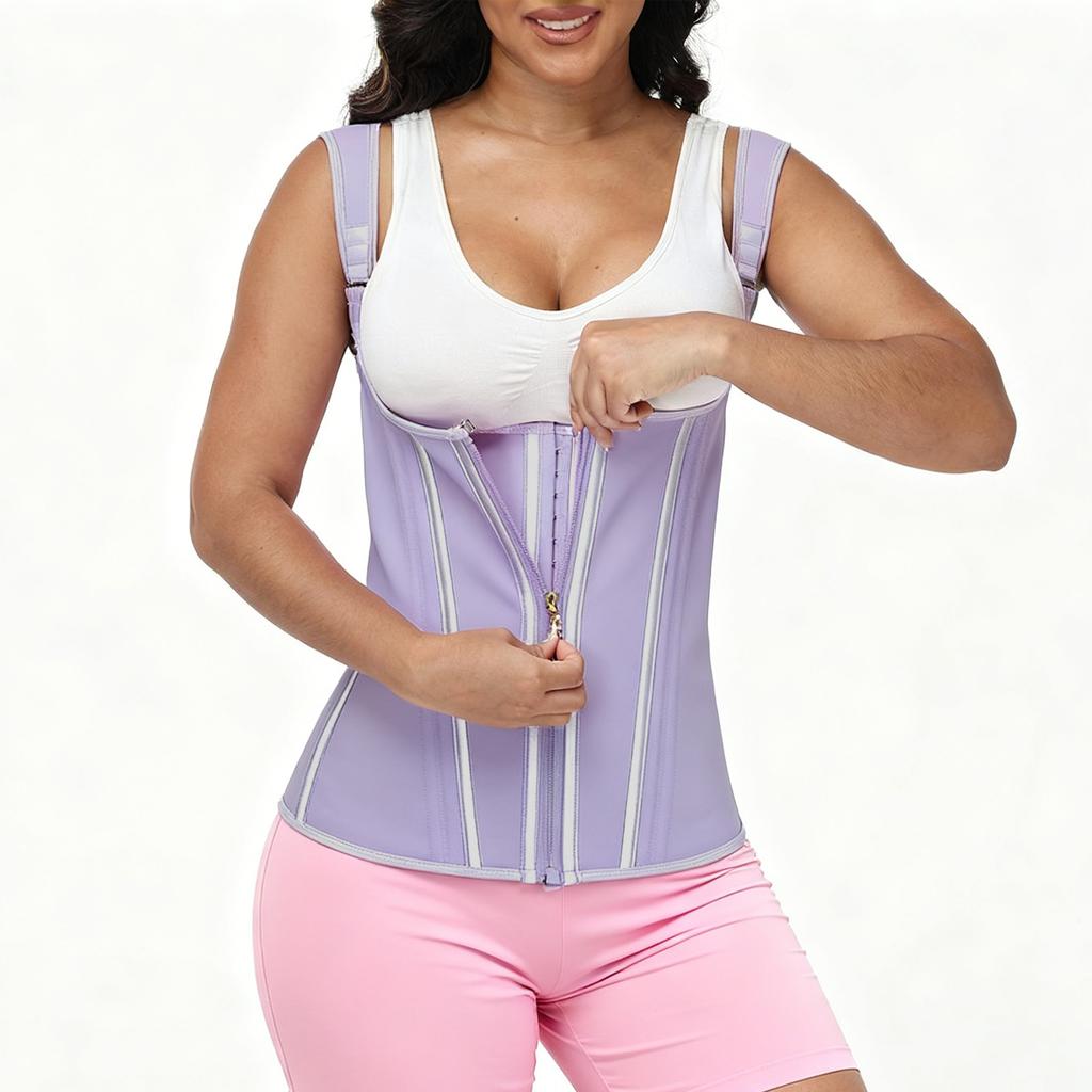 Waist Trainer for Women Corset Shapewear Tummy Control Faja Body Shaper Waist Cincher with Adjustable Strap
