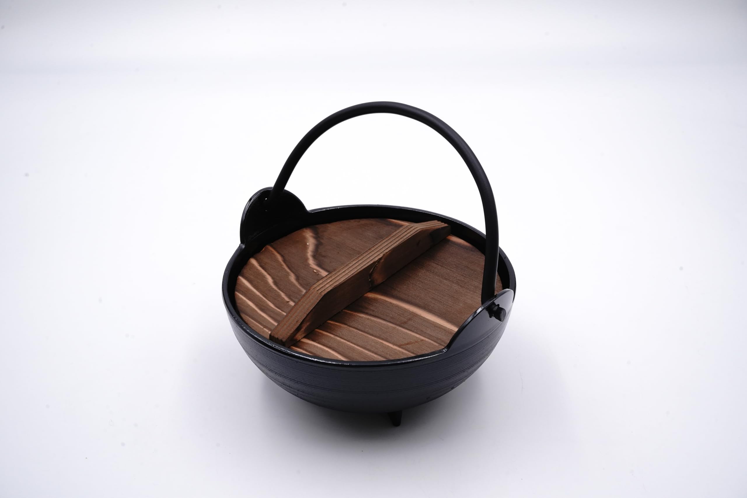 

Tonami Shoten Irori Pot, 15cm diameter, black silicone non-stick coating, aluminum, made in Japan, non-stick, suitable for direct flame, outdoor use,