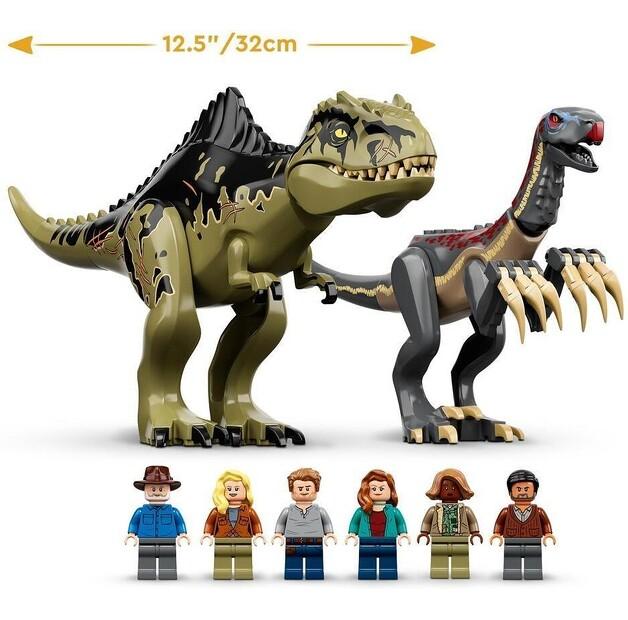 LEGO Jurassic World 76949 Нападение динозавров Гиганотозавра и Теризинозавра