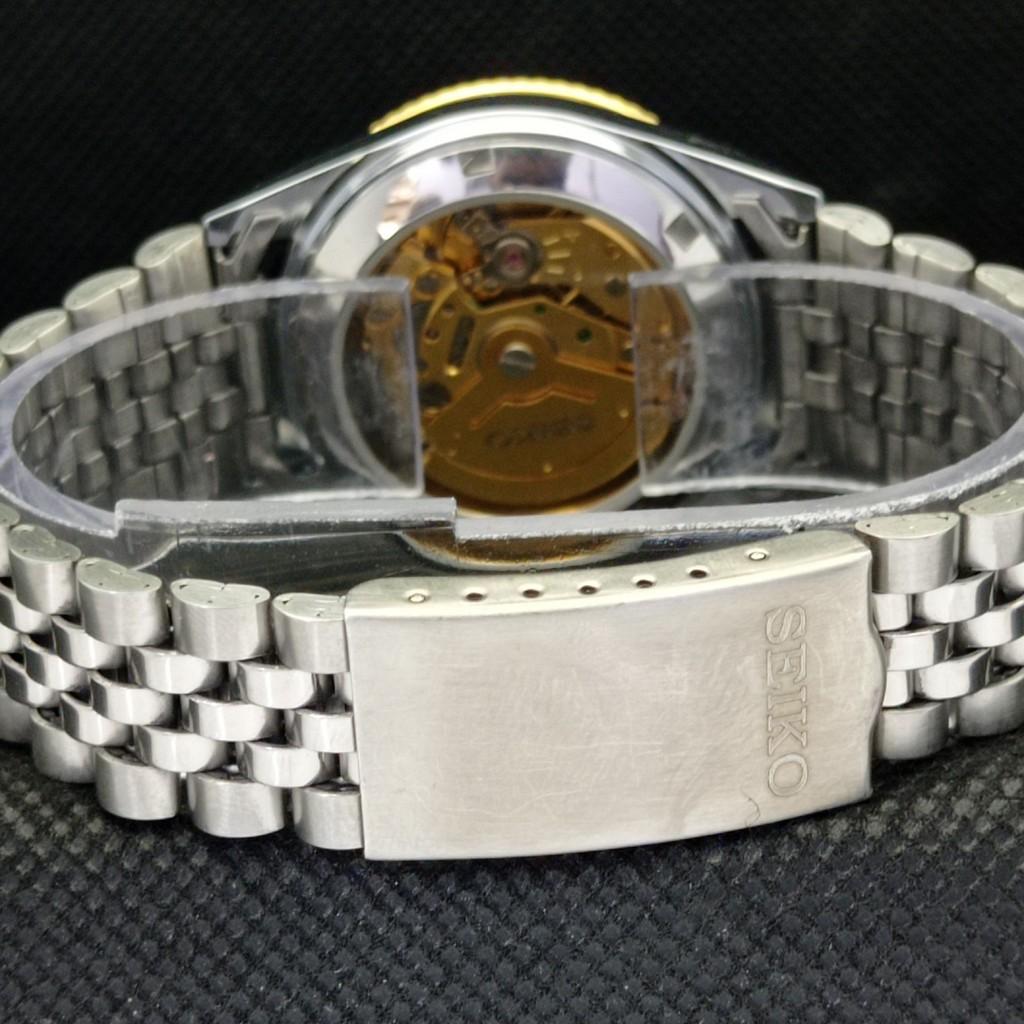 CEAS BĂRBĂTESC AUTOMATIC SEIKO 5 SECOND HAND JAPONIA MECANISM AURIU RAR 575b-a305235-2 SKU575b-a305235