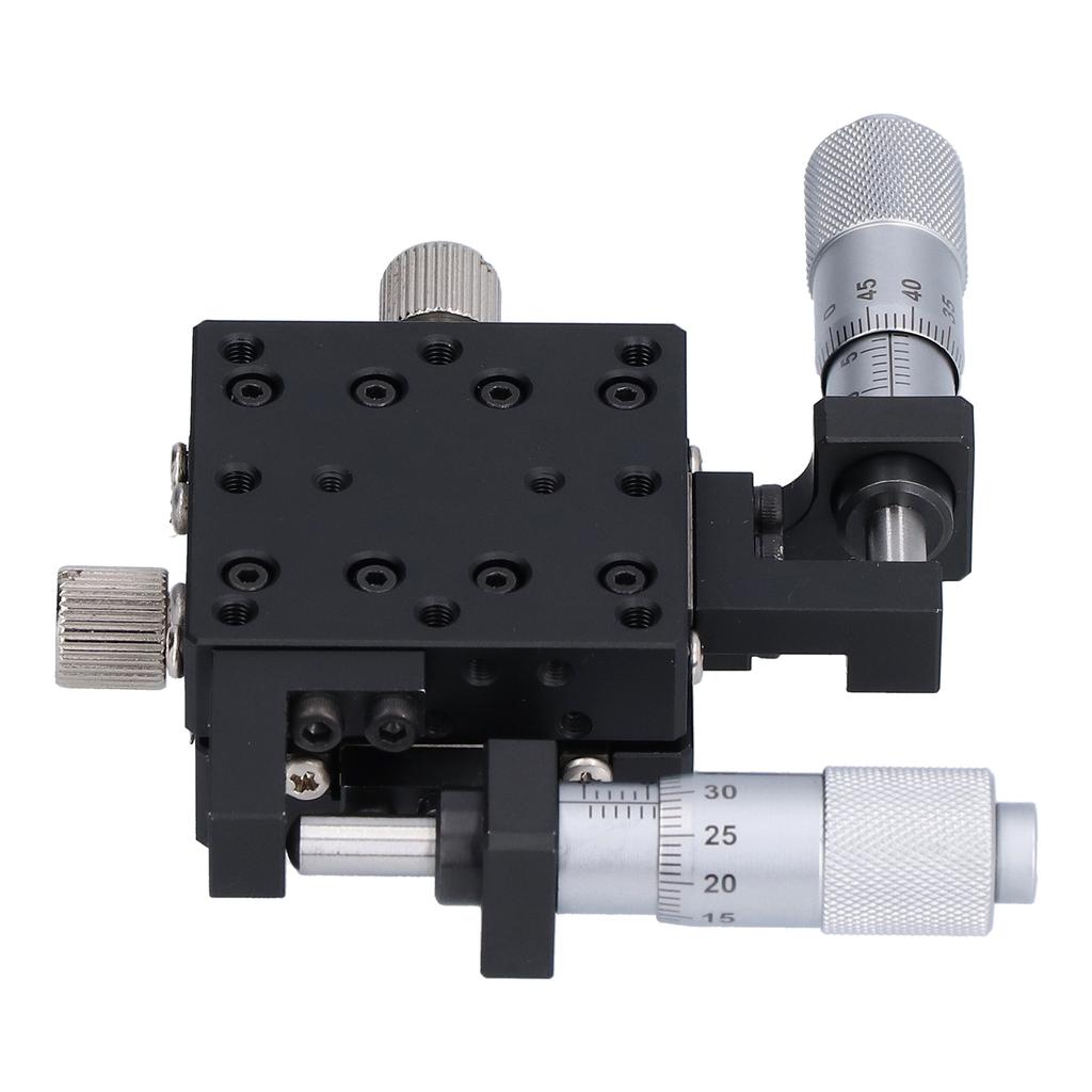 XY Linear Stage Cross Roller Micrometer Manual Slide Table Trimming Platform 40x40mm M2WGA40