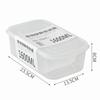 350ML/700ML/800ML/1600ML Fridge Food Storage Box Sealed Fresh Divided Organizer  for Food Sorting