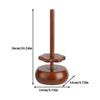 Reusable Wooden Yarn Winder Stand Rotatable Design Magnetic Skein Rack  DIY Knitting
