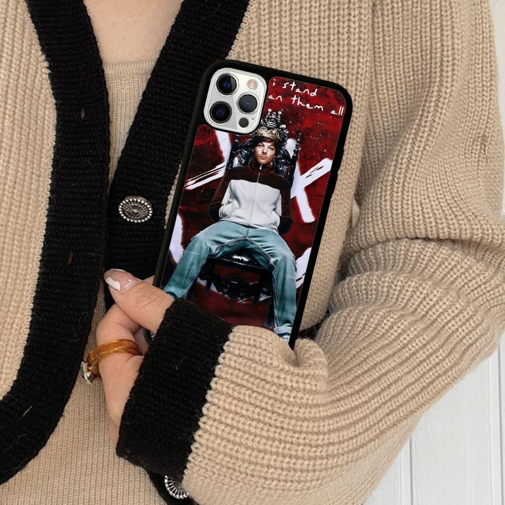 L-Luis M-Miguel Singer Shockproof Phone Case For IPhone 11 12 13 14 15 16 17 Pro Max Plus PC TPU Hard Cover