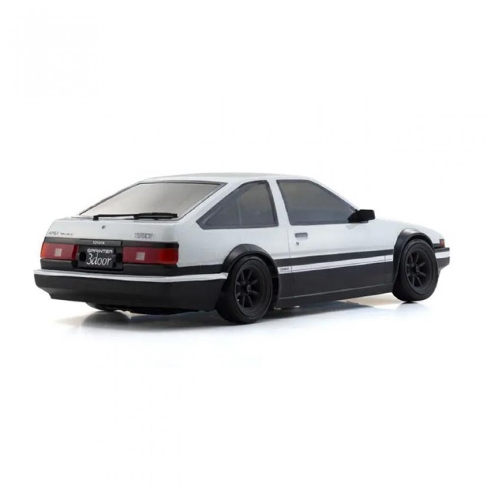 Kyosho Toyota Sprinter Trueno Ae86 White Readyset 1 10 Ep 2wd Fazer D2 fzD2 Series