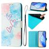 Flip Leather Case For Samsung Galaxy A55 Wallet Cover for Samsung A55 A35 A25 A15 5G A05S Phone Cases Cartoon Painted Pattern