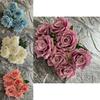 Bouquet Artificial Roses For Wedding Decor Photography Props And Styling Home