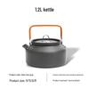 Gongziyu Outdoor Portable Anodized Aluminum Kettle & Coffee Pot