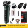 9D Multifunctional USB Rechargeable Electric Shaver & Full Body Hair Removal - Washable Beard Razor