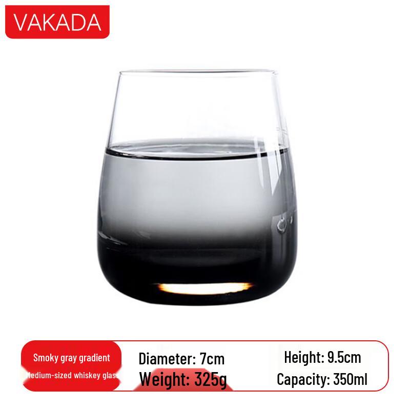 VAKADA High Borosilicate Glass Drinking Cup
