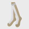 Unbalance Knee Socks_Beige