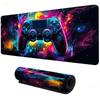 Colorful Game Art Mouse Pad Large Office Accessories Keyboard Mat ESports Laptop Desk Pad XXL AntiSlip Rubber Long Table Mats