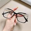 Vintage Fashion Hyperopia Reading Glasses Female Luxury Brand Oversized Square Eyeglasses Women Prescription Magnifying Glasses